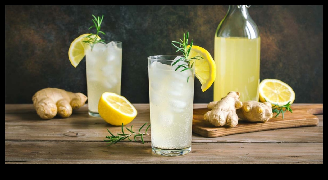 Zesty και Zingy: Ένας οδηγός για τη δημιουργία τέλειων μιγμάτων τζίντζερ