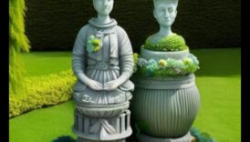 Sculpted Serenity: Κομψή διακόσμηση κήπου για όλα τα γούστα