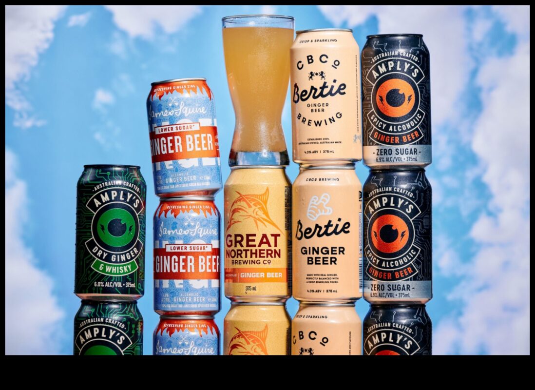 Zesty και Zingy: Ένας οδηγός για τη δημιουργία τέλειων μιγμάτων τζίντζερ