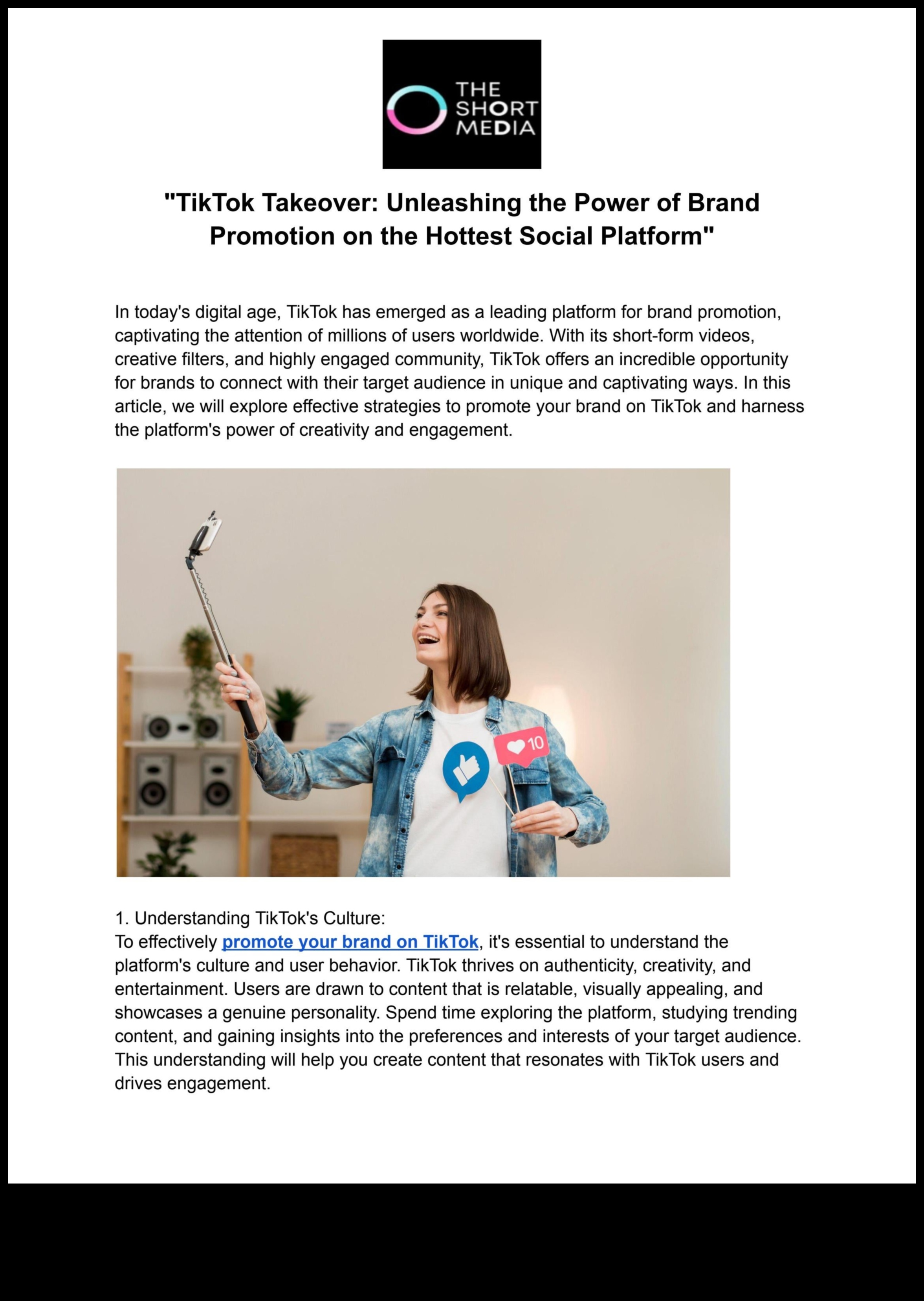 Εφαρμόστηκαν φίλτρα Πώς να χρησιμοποιήσετε τα δημιουργικά εργαλεία του TikTok για να προσεγγίσετε το κοινό σας 1 Φίλτρα που απελευθερώθηκαν: Δημιουργία στρατηγικής προσέγγισης για το TikTok